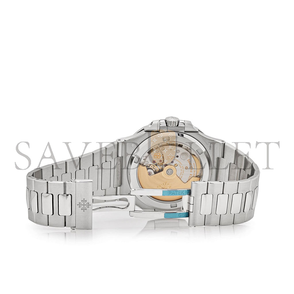 PATEK PHILIPPE NAUTILUS PLATINUM GREY DIAL RUBY BEZEL 5711/112P-001 PATEK PHILIPPE NAUTILUS PLATINUM GREY DIAL RUBY BEZEL 5711/112P-001